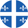 QUEBEC FLAG KNOB DECAL